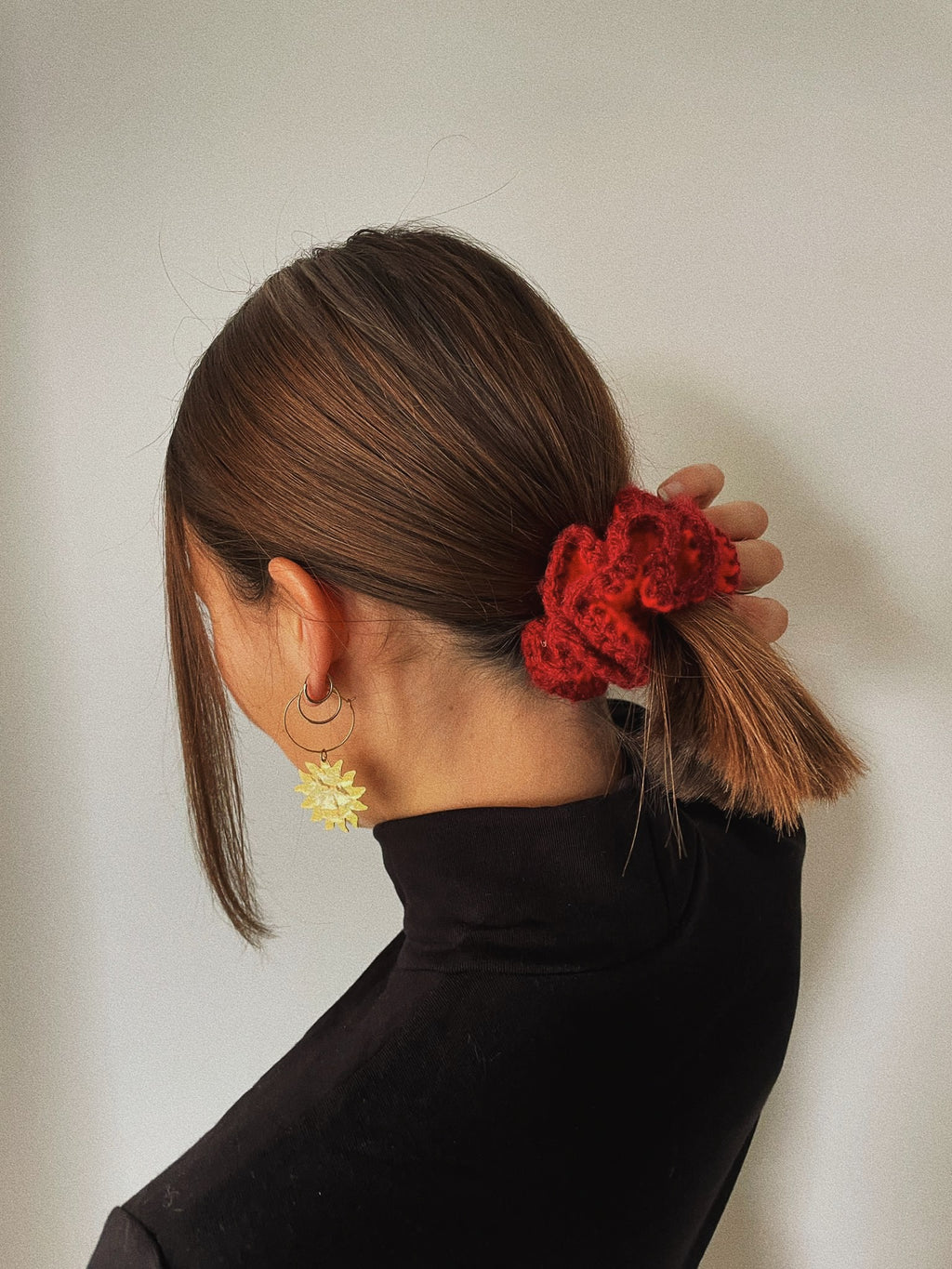 MINI SCRUNCHY « THE TULIP »