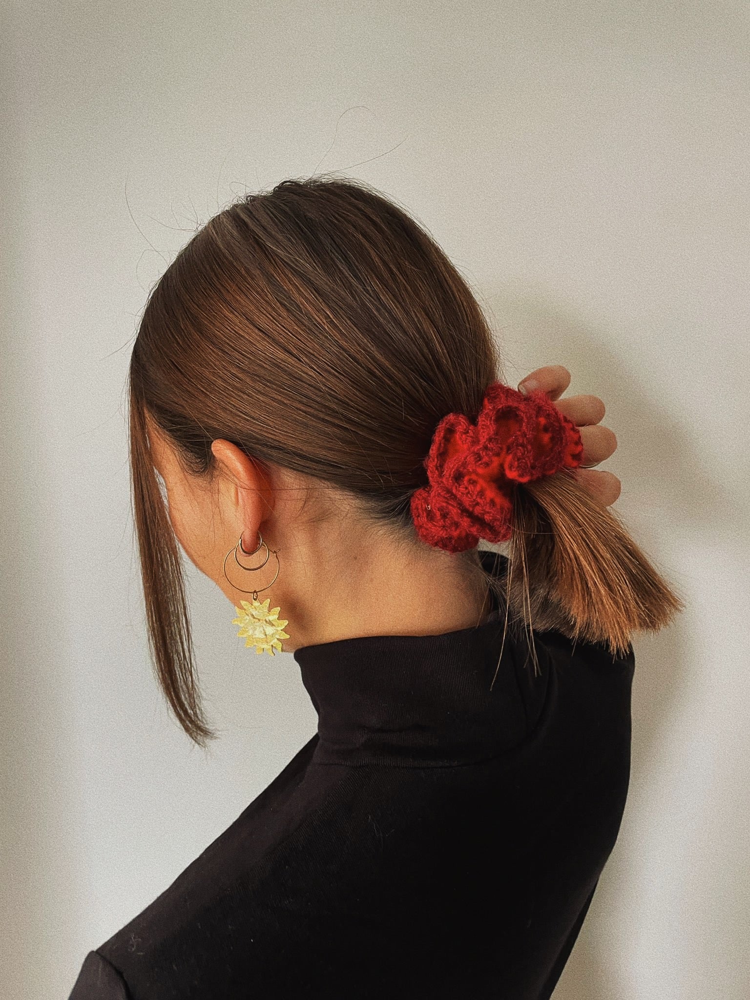 MINI SCRUNCHY « THE TULIP »