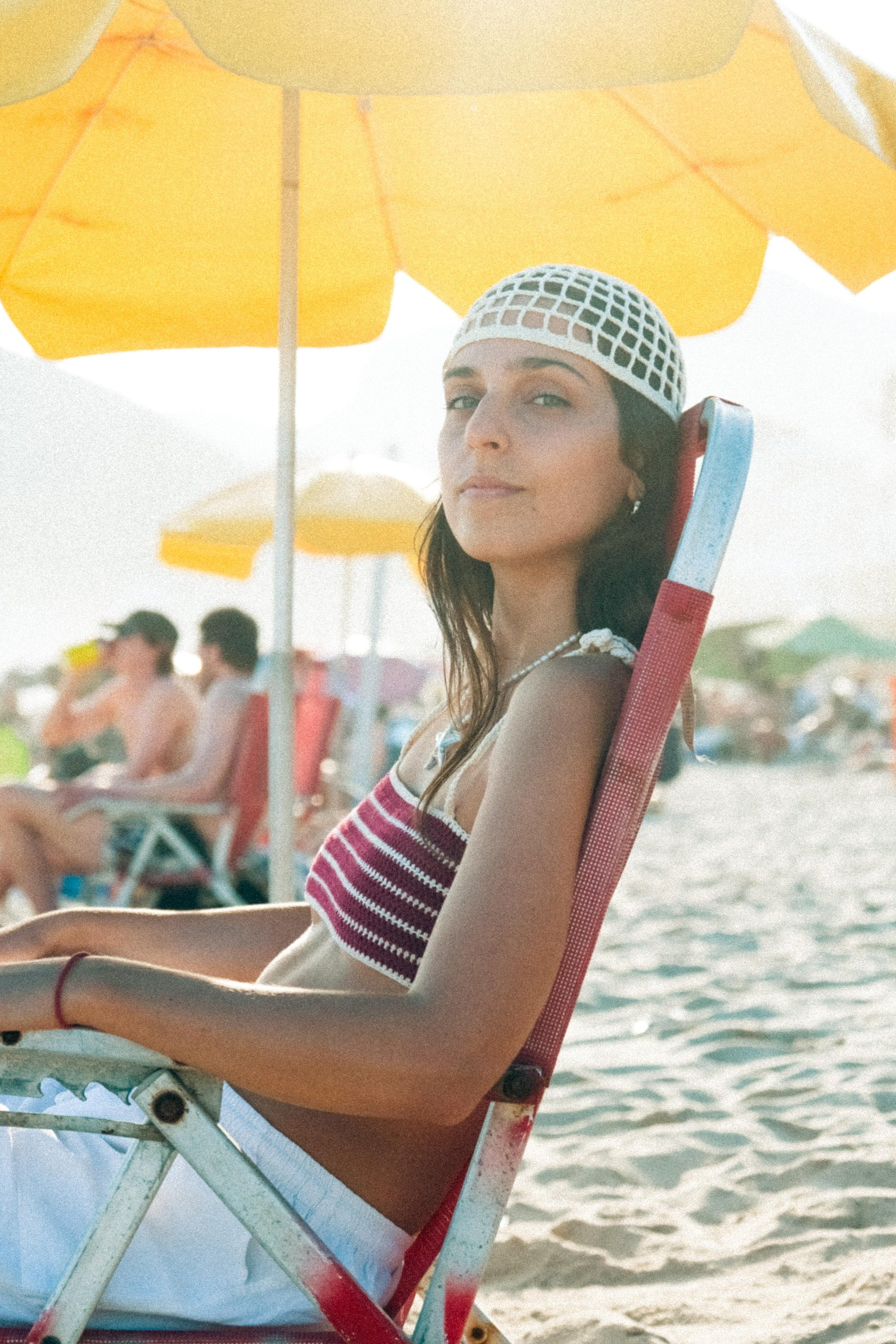 CHAPÉU DE MALHA « IPANEMA »